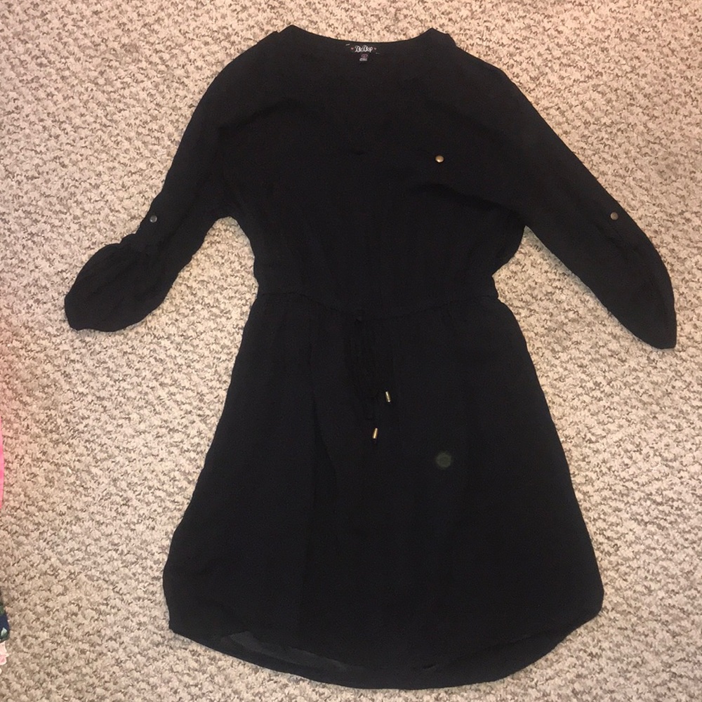 flow dress just throwon but still look cute